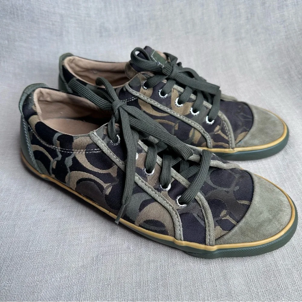 Coach Barrett Sneakers Olive Green